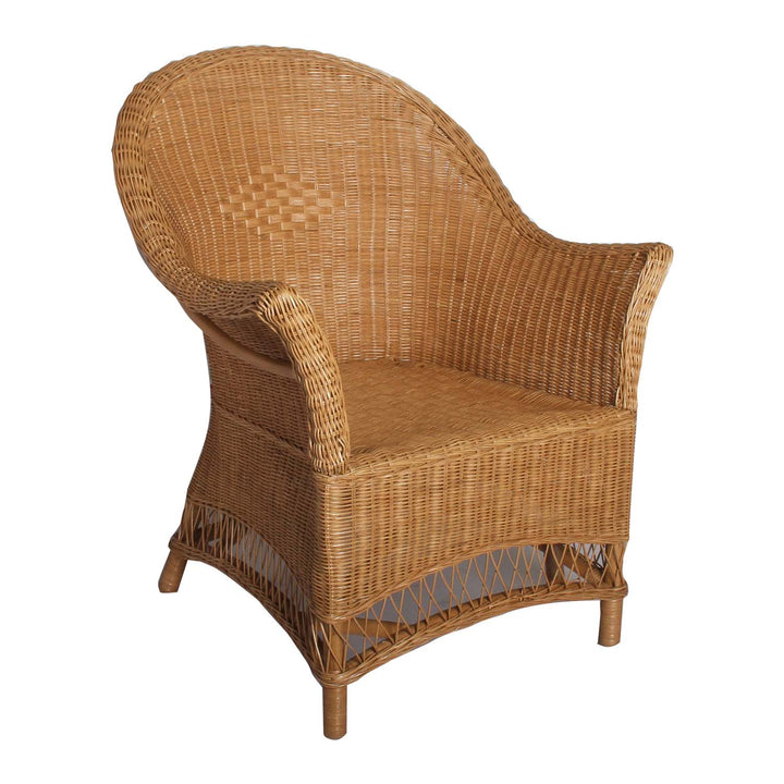 Rotan fauteuil Sevilla Honey
