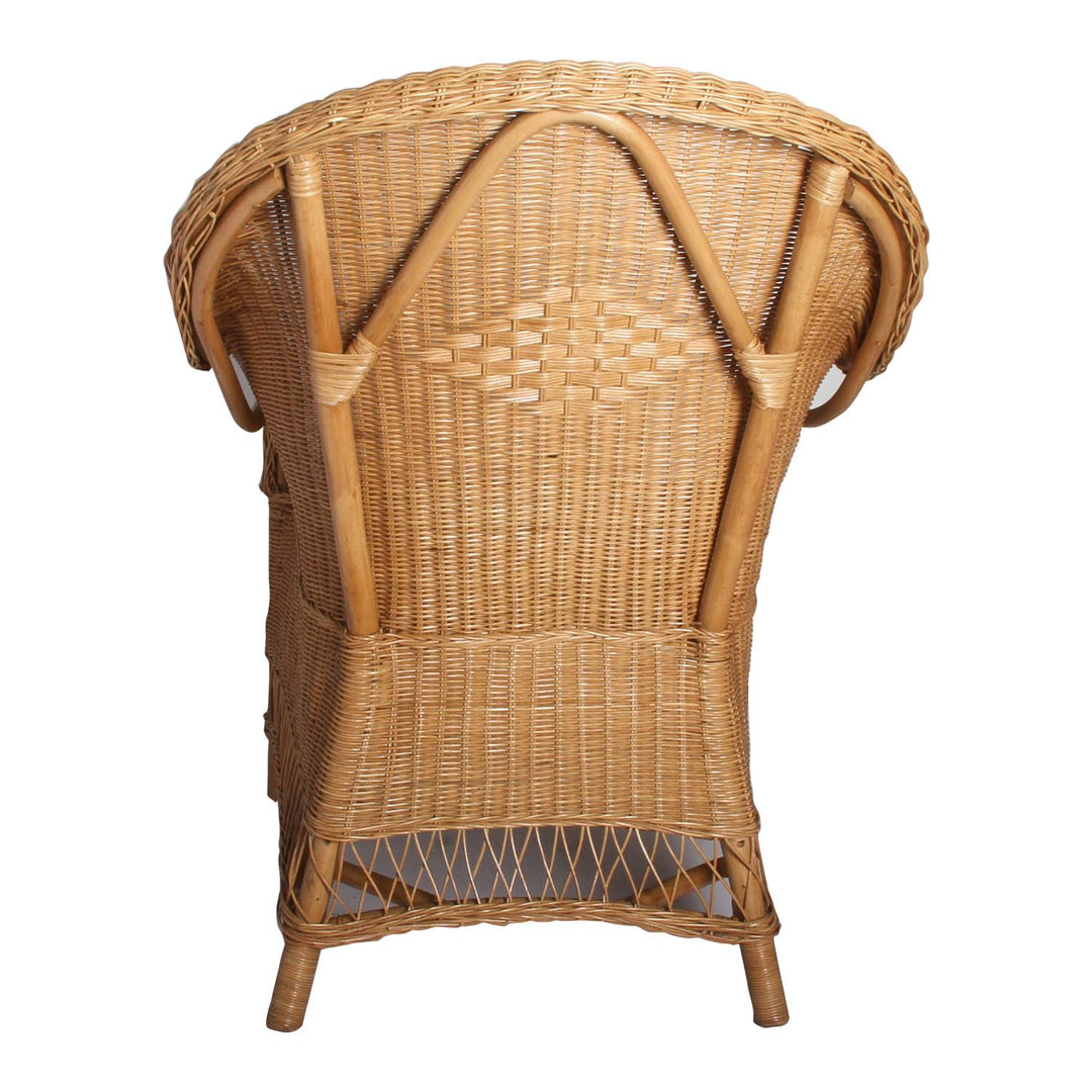 Rotan fauteuil Sevilla Honey