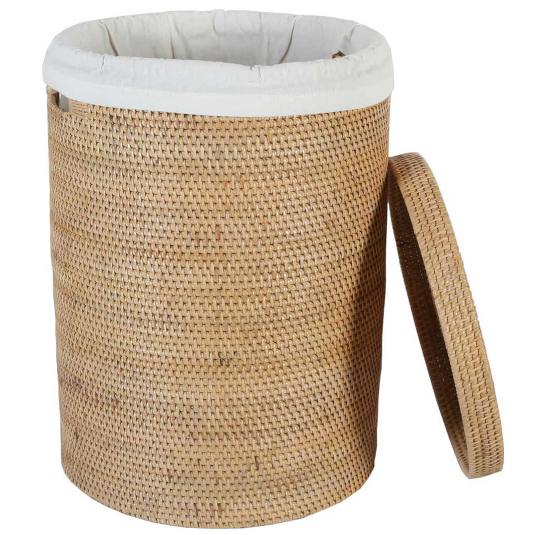 Panier à linge en rotin Cleo Nature