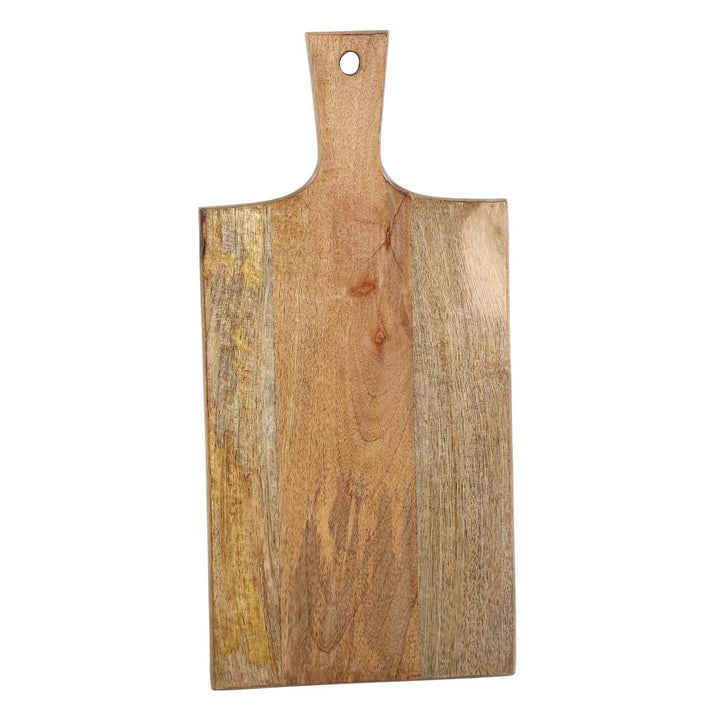 Planche de service en bois de 40 cm de long avec poignée