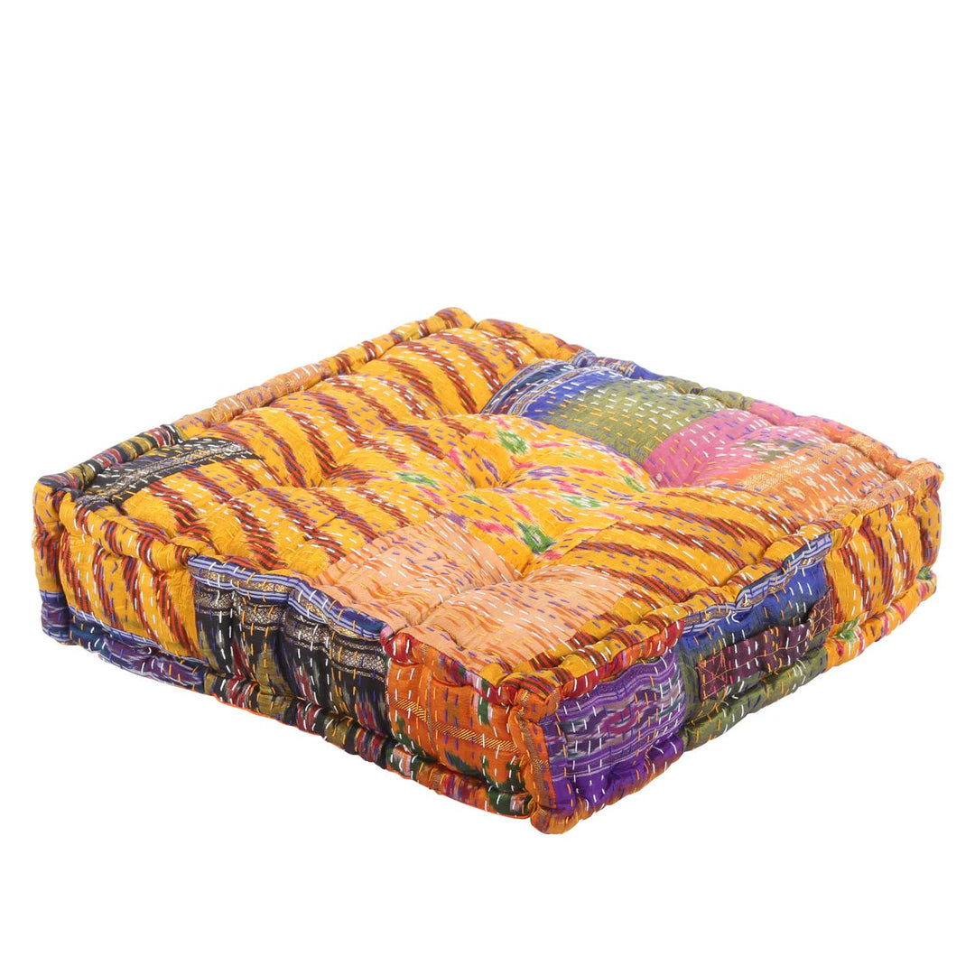 Patchwork zitkussen Kanthara