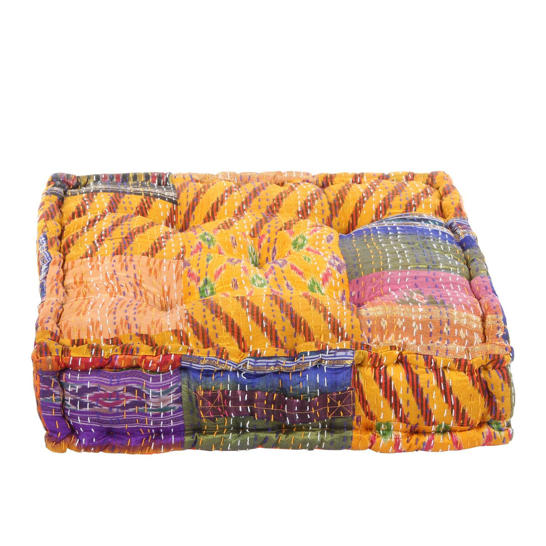 Patchwork zitkussen Kanthara