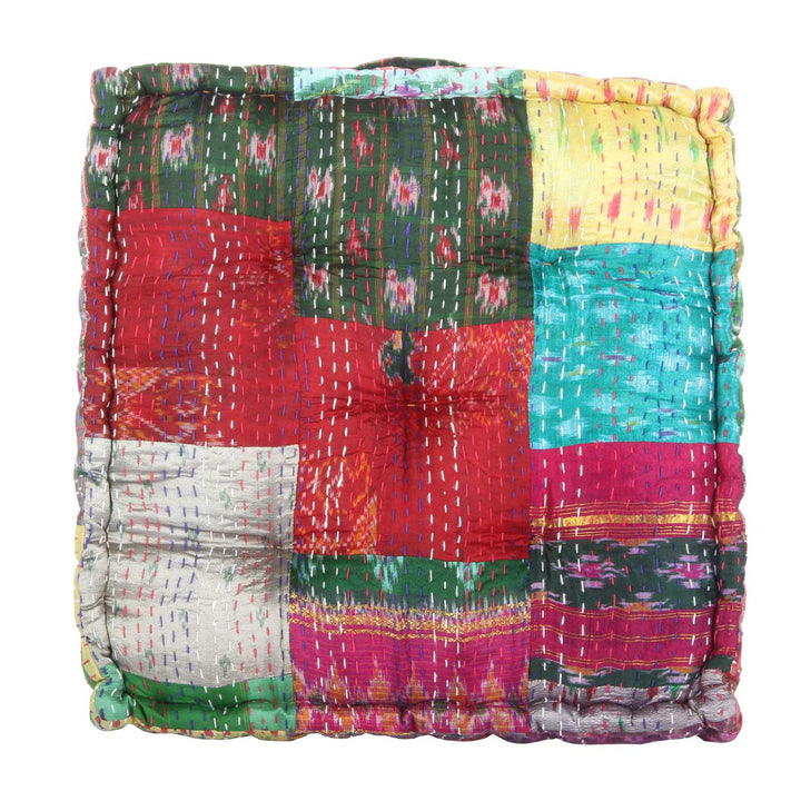Patchwork zitkussen Kanthara
