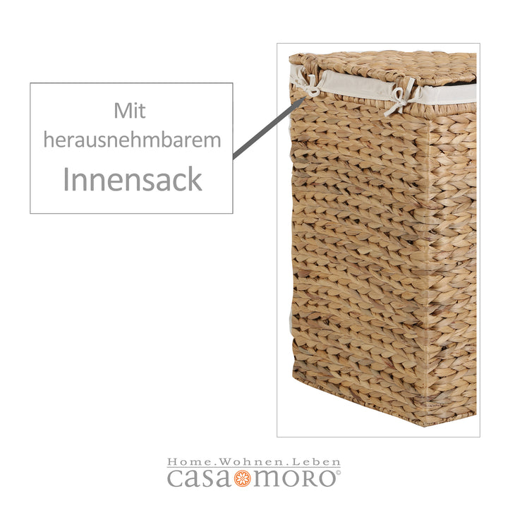 Panier à linge d'angle Viona M