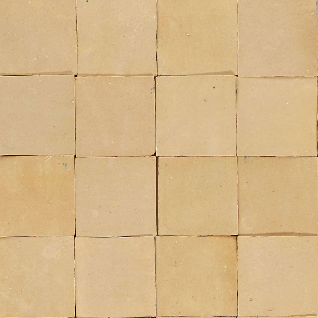 Marokkaanse Zellige Tegel Beige 10×10 cm – Z151