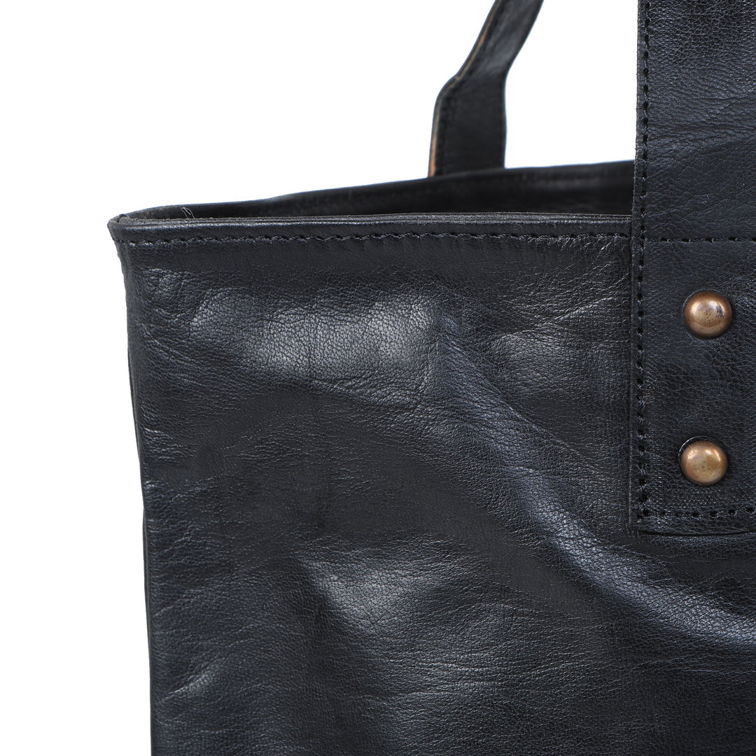 Dames lederen tas Ayana Zwart