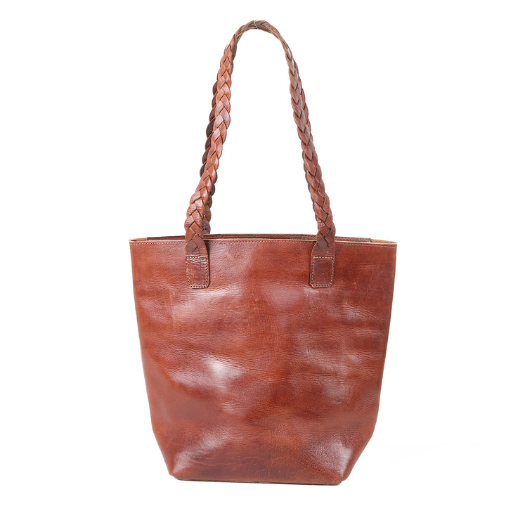 Dames lederen tas Delia bruin