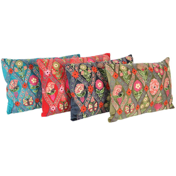 Decoratief kussen Jolina geborduurd