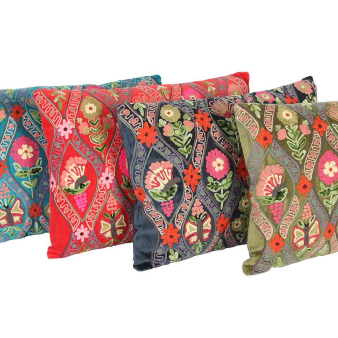Decoratief kussen Jolina geborduurd