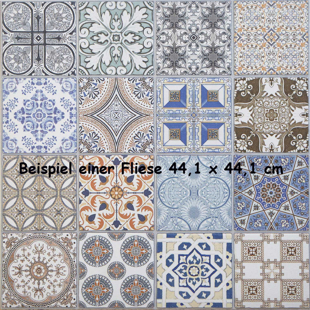 Patchwork-Fliesen für Wand und Boden