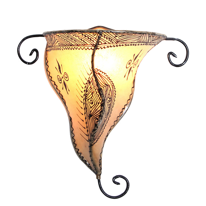 Henna wandlamp Nouna Wit