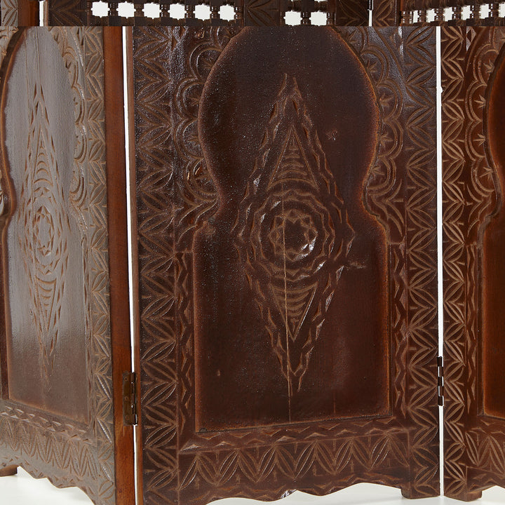 Houten kamerscherm menara