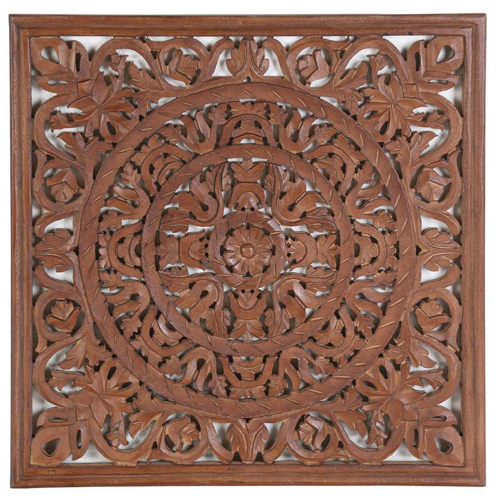 Oosterse houten mandala Lema
