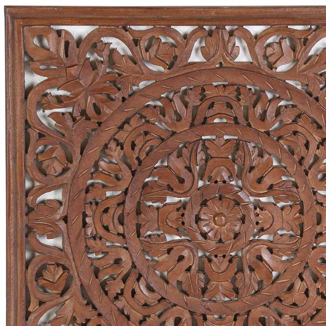 Oosterse houten mandala Lema