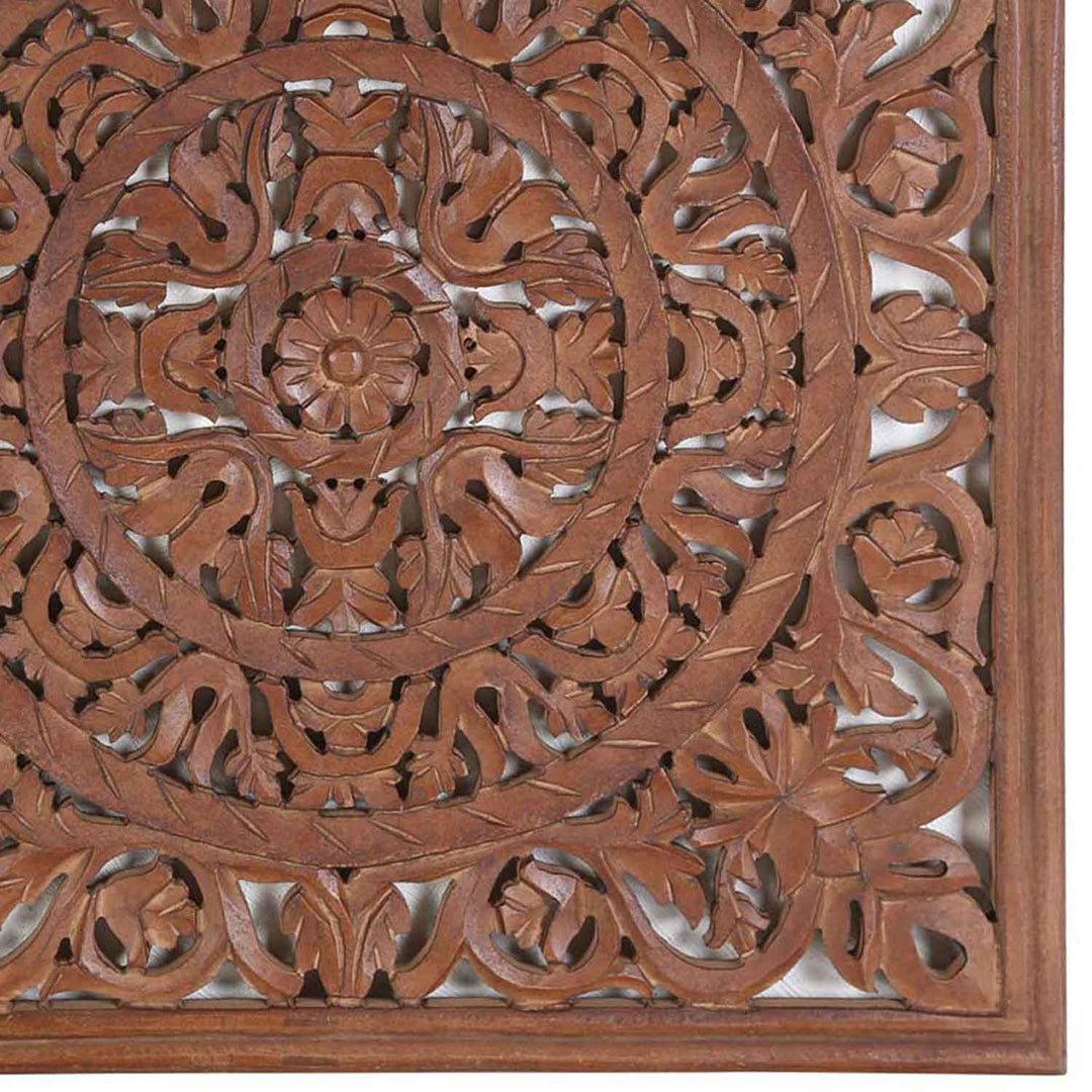 Oosterse houten mandala Lema