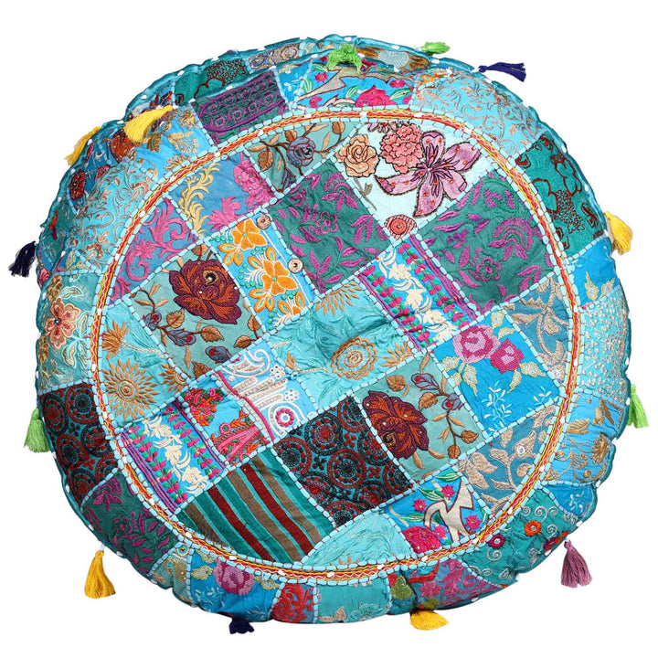 Patchwork yogakussen Lali groot