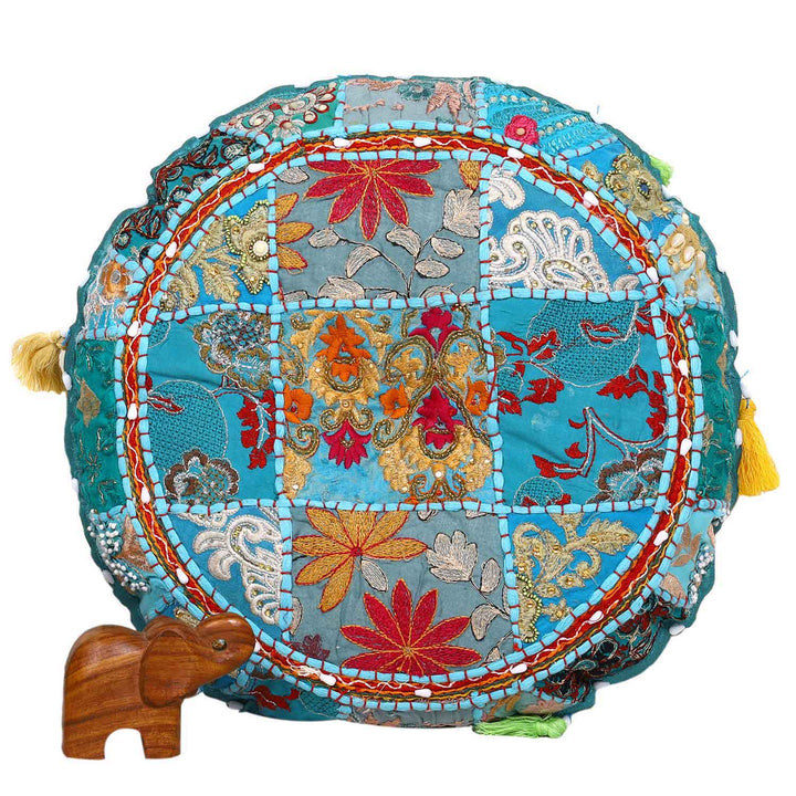 Coussin de yoga patchwork Lali
