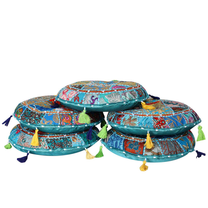 Coussin de yoga patchwork Lali