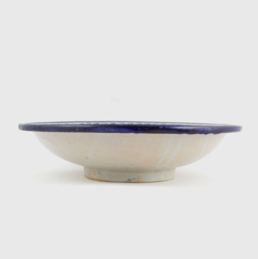 Bol en céramique peint à la main, Maroc F013