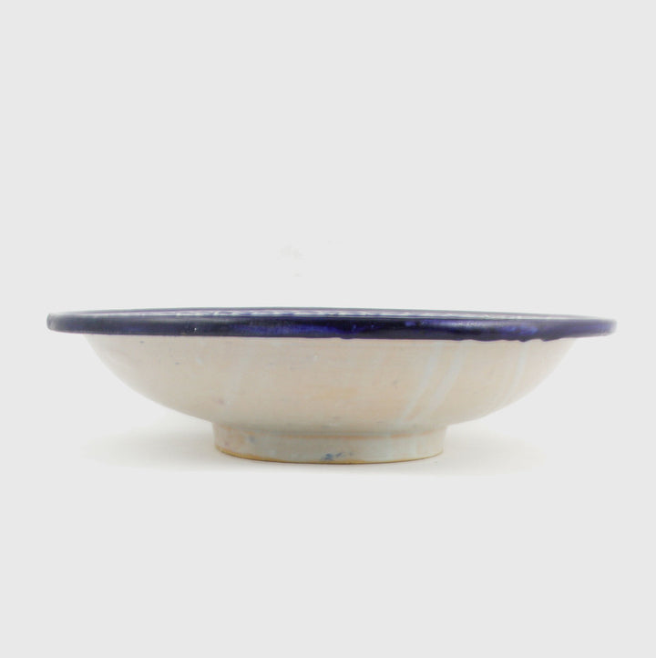 Bol en céramique peint à la main, Maroc F013