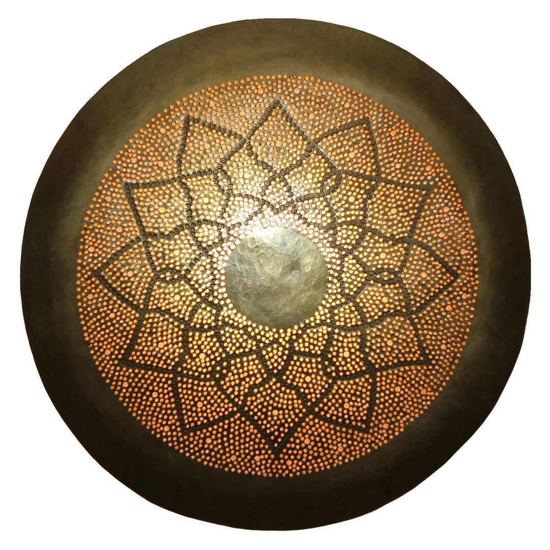 Messing wandlamp Aladdin