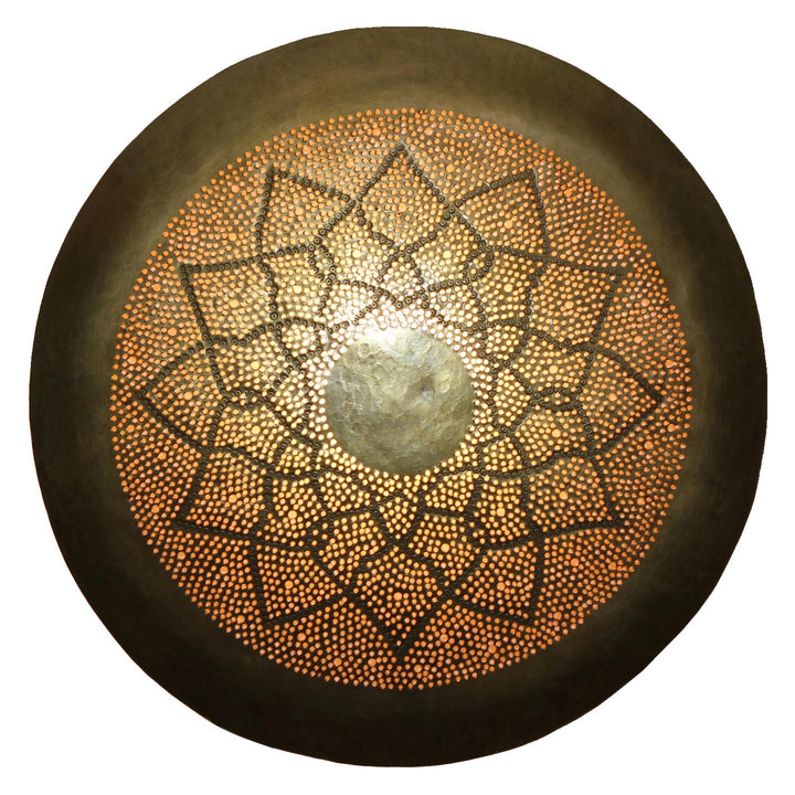 Messing wandlamp Aladdin