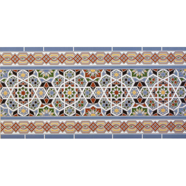 Frise carrelage oriental 50×25 cm – FL50631