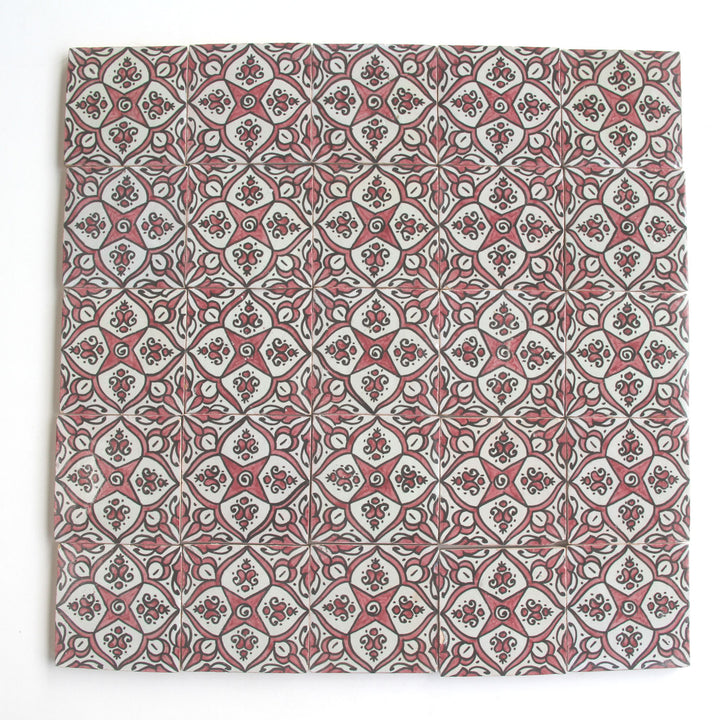 Handgeschilderde tegel – Andalusisch sterornament