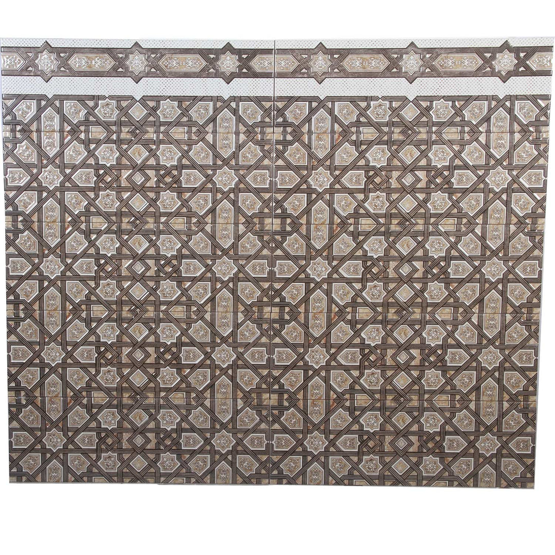 Orientalische Wandfliesen 60x20 cm – Marokkanisches Muster