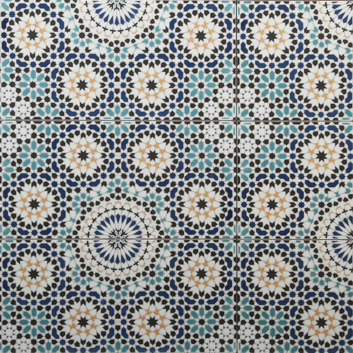 Carrelage mural marocain 50x25 cm – motif mosaïque