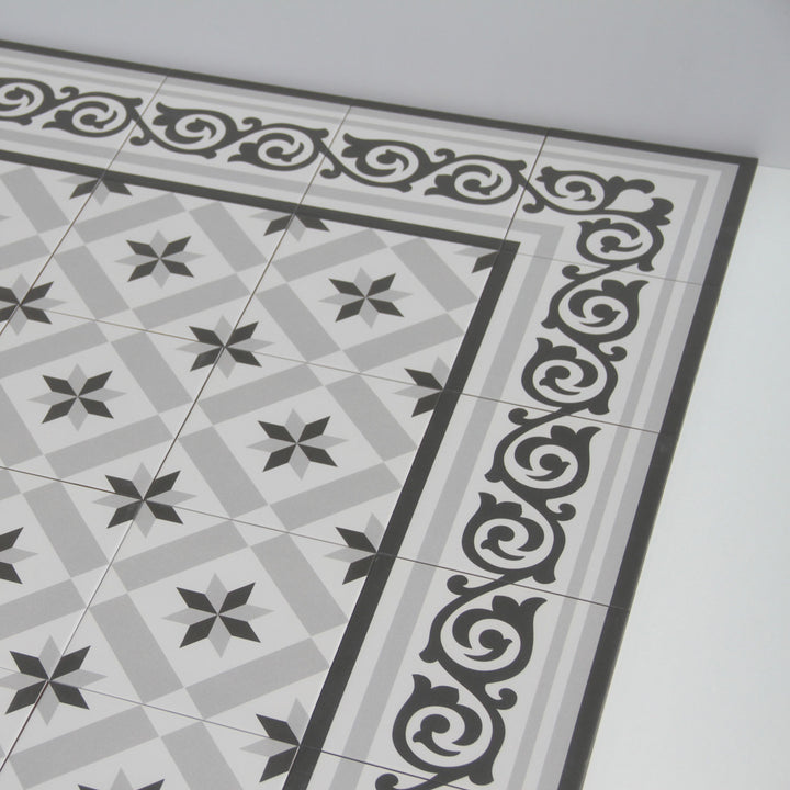 Bordure d'angle marocaine 20×20 cm – FL6006