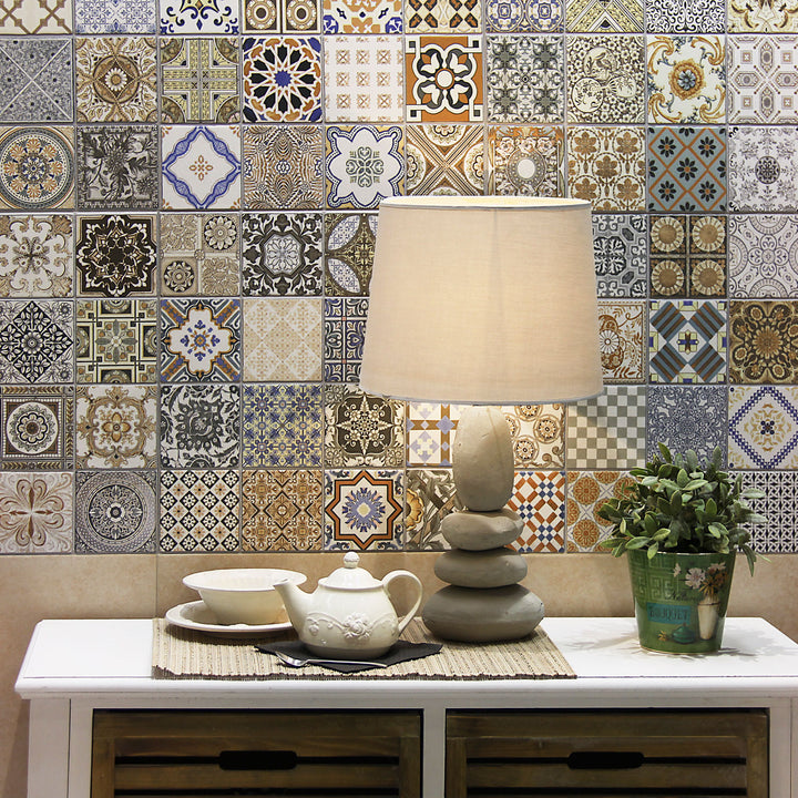 Patchwork-Fliesen für Wand und Boden