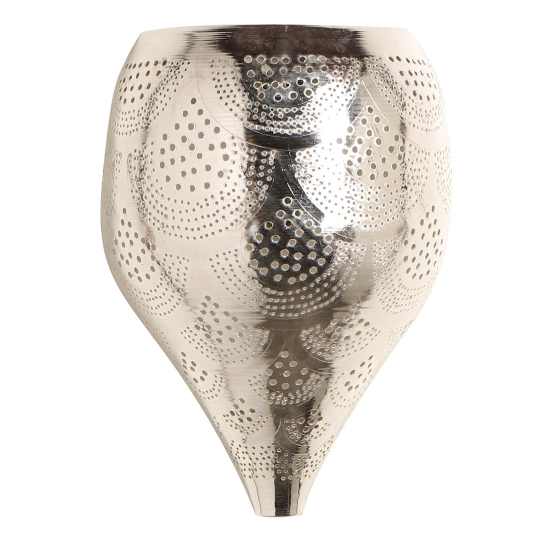 Marokkaanse zilveren wandlamp Nadim