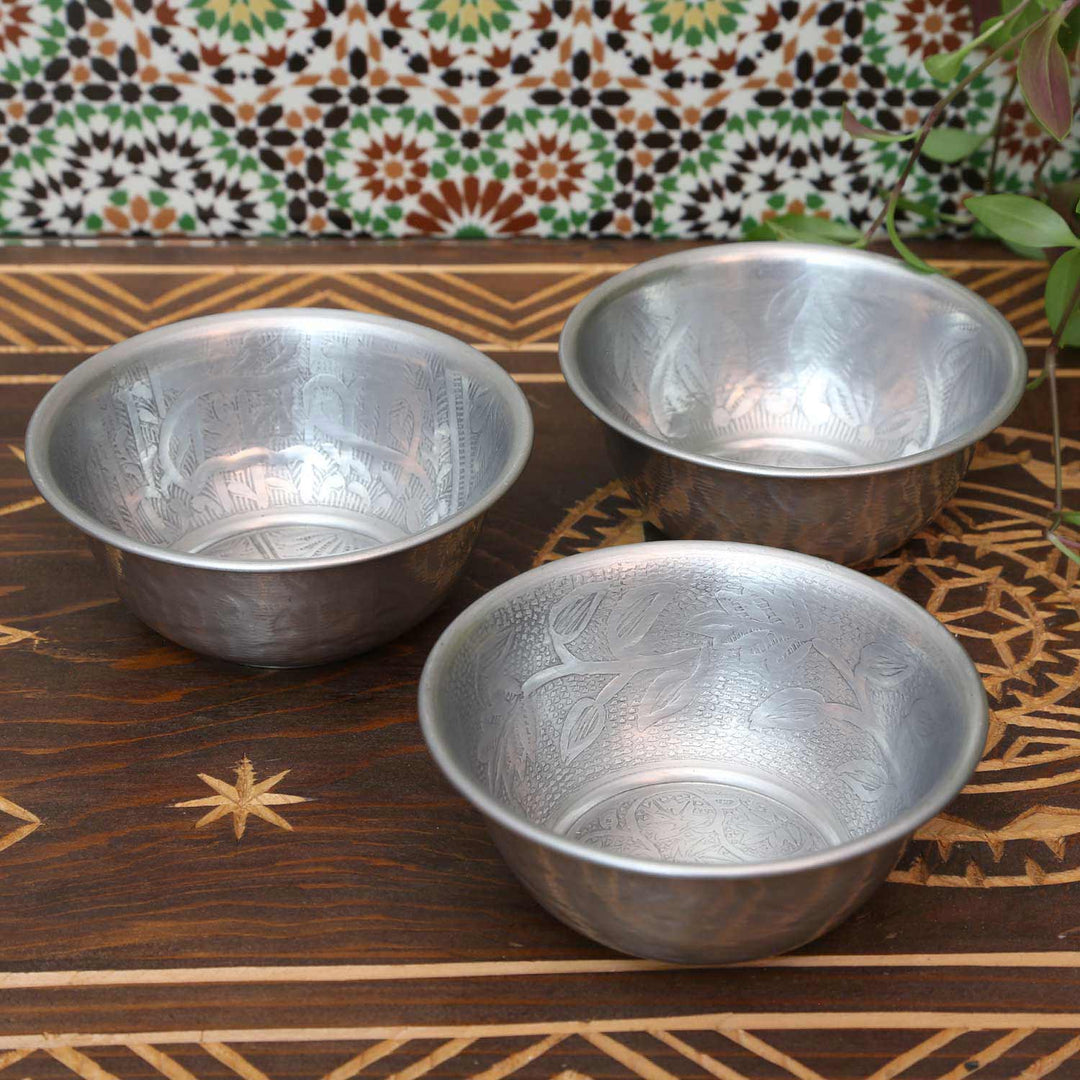 Oosterse sierschaal Indra set van 3