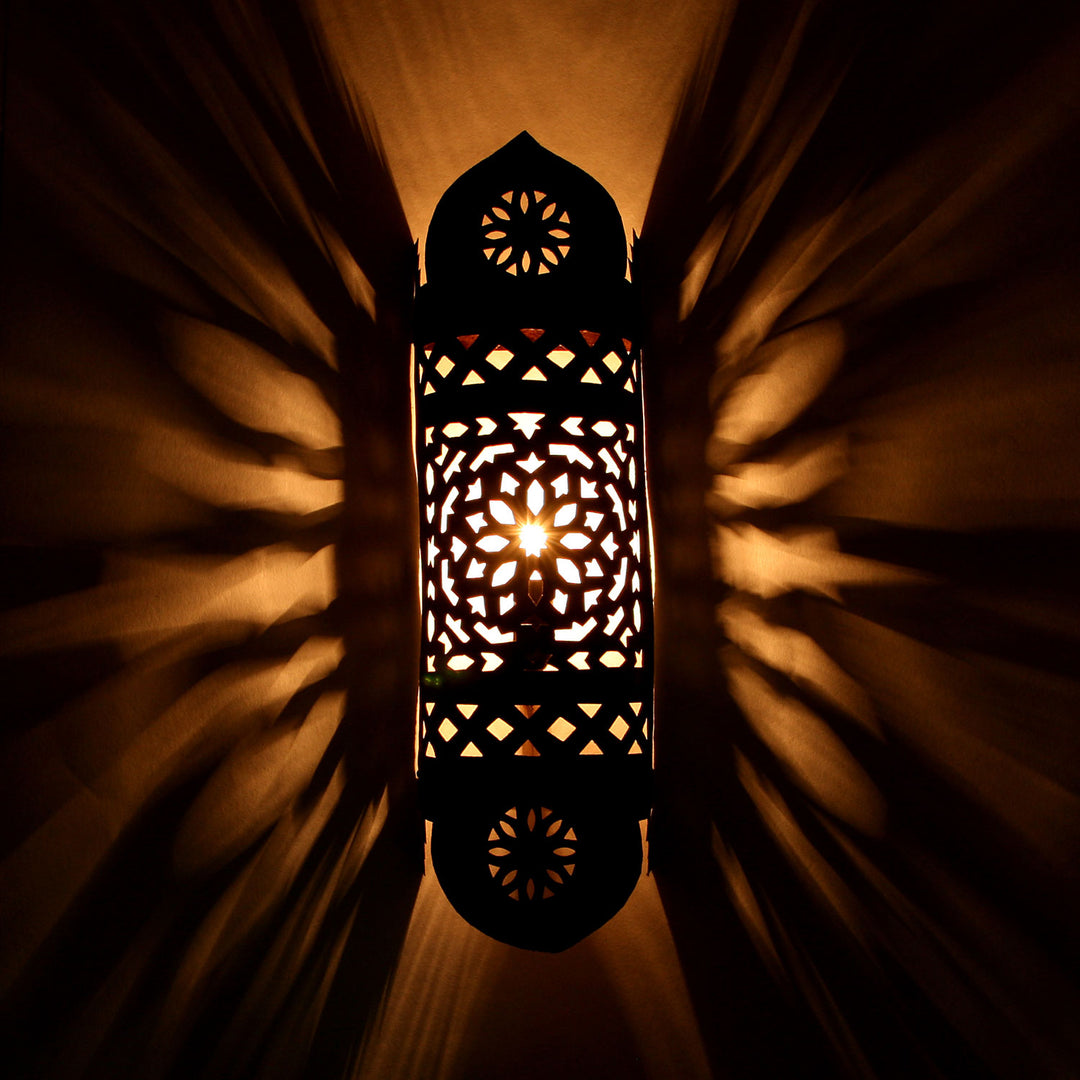 Orientalische Eisen Wandlampe EWL15
