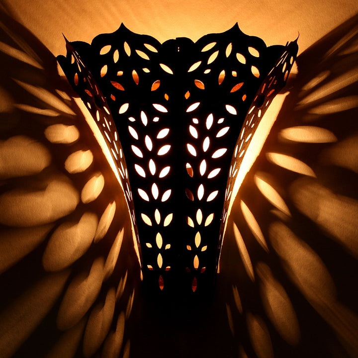 Orientalische Eisen Wandlampe EWL16