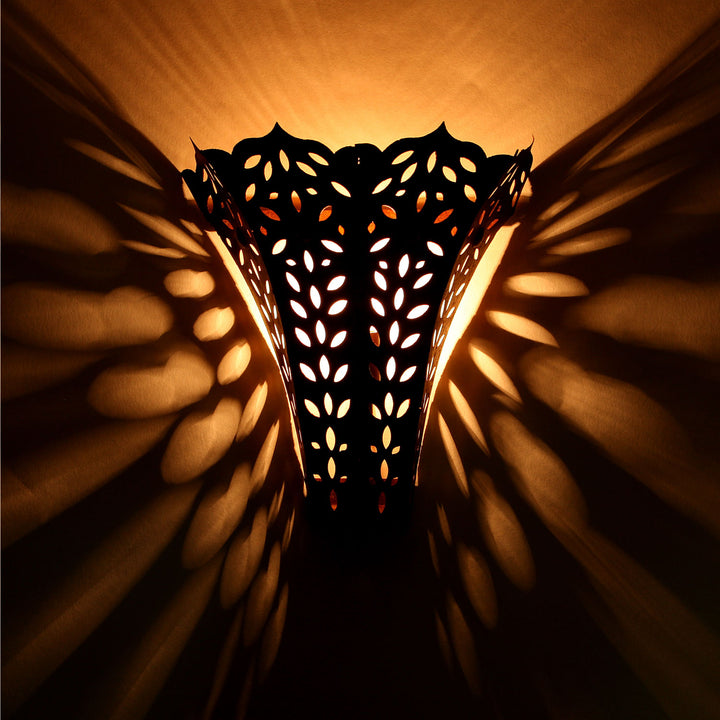 Orientalische Eisen Wandlampe EWL16