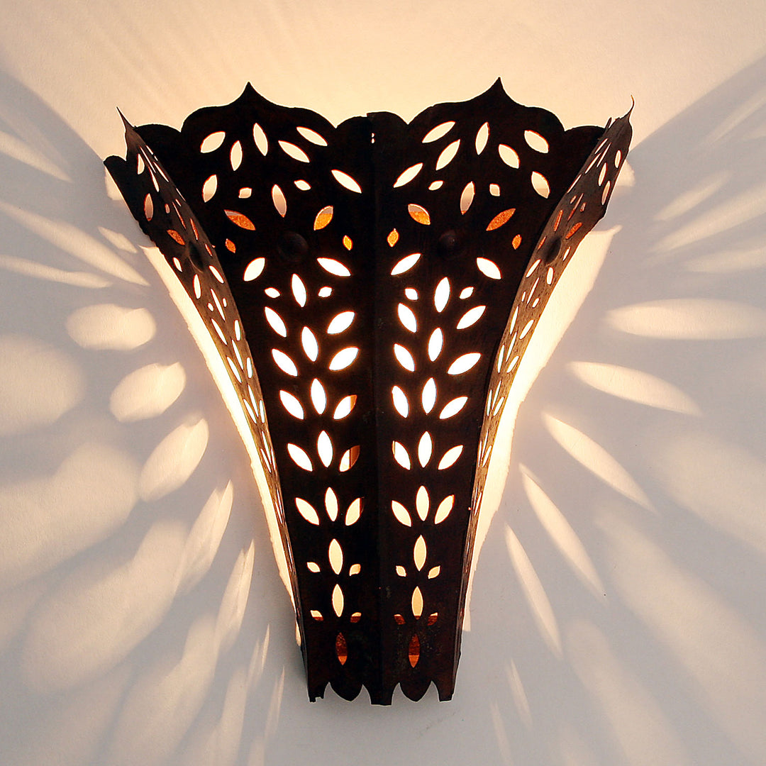 Orientalische Eisen Wandlampe EWL16