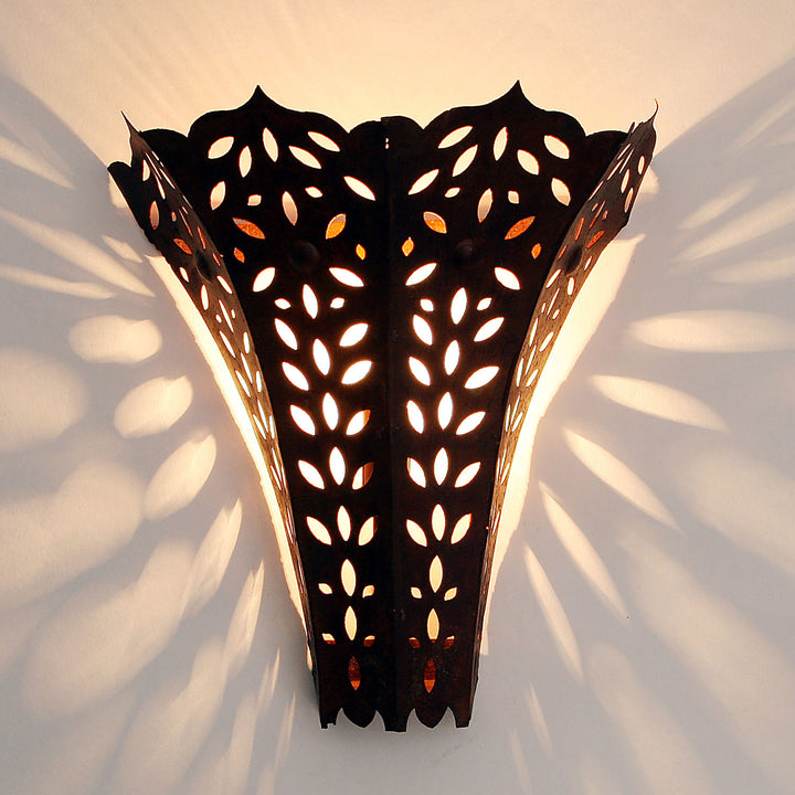 Orientalische Eisen Wandlampe EWL16