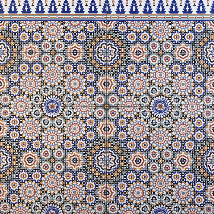 Carrelage mural oriental 50x25 cm – mosaïque
