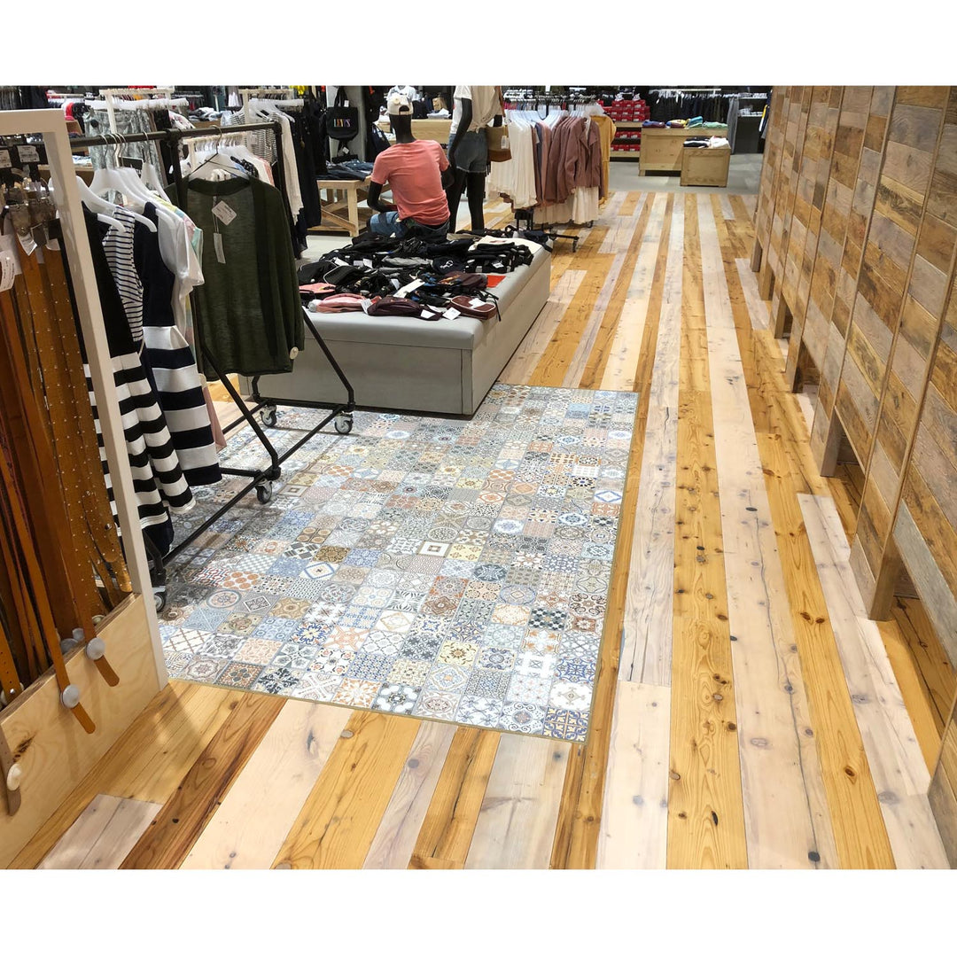 Patchwork-Fliesen für Wand und Boden