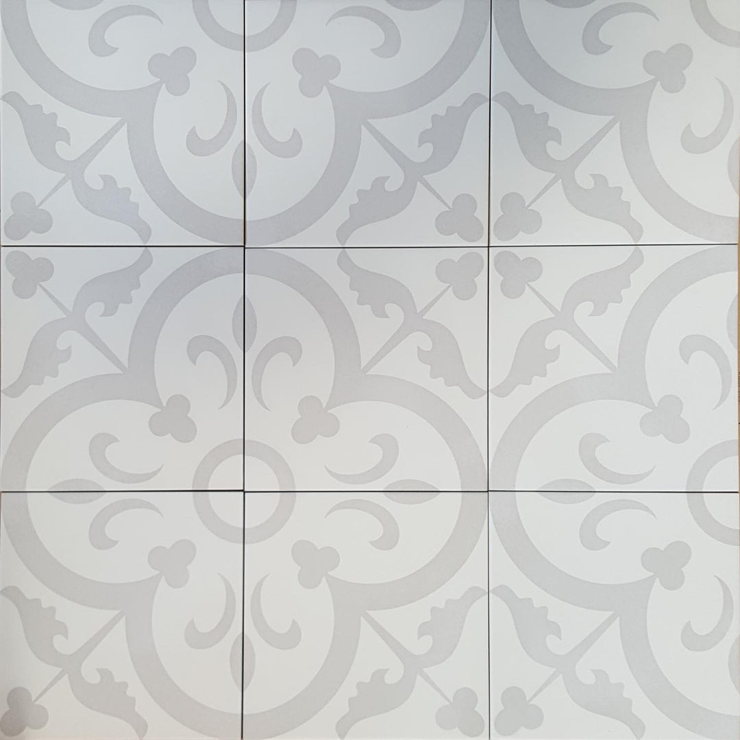Carrelage oriental 20x20 cm – aspect ciment
