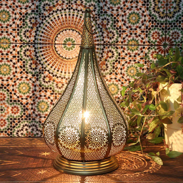 Oosterse lamp Monza Gold
