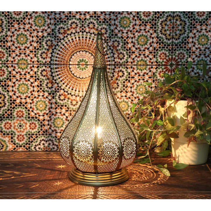 Oosterse lamp Monza Gold