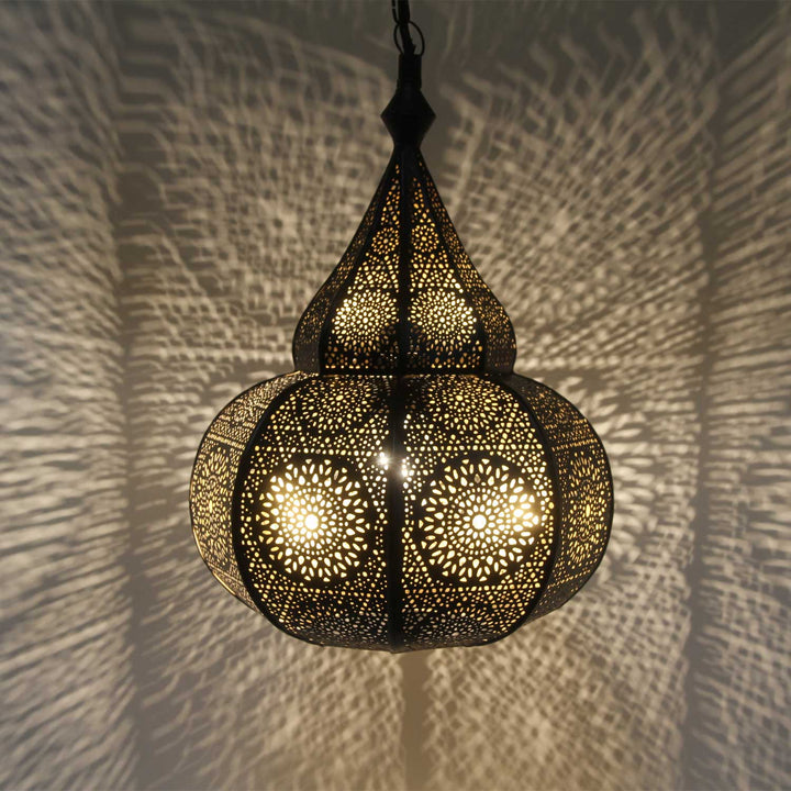 Oosterse lamp Taza zwart