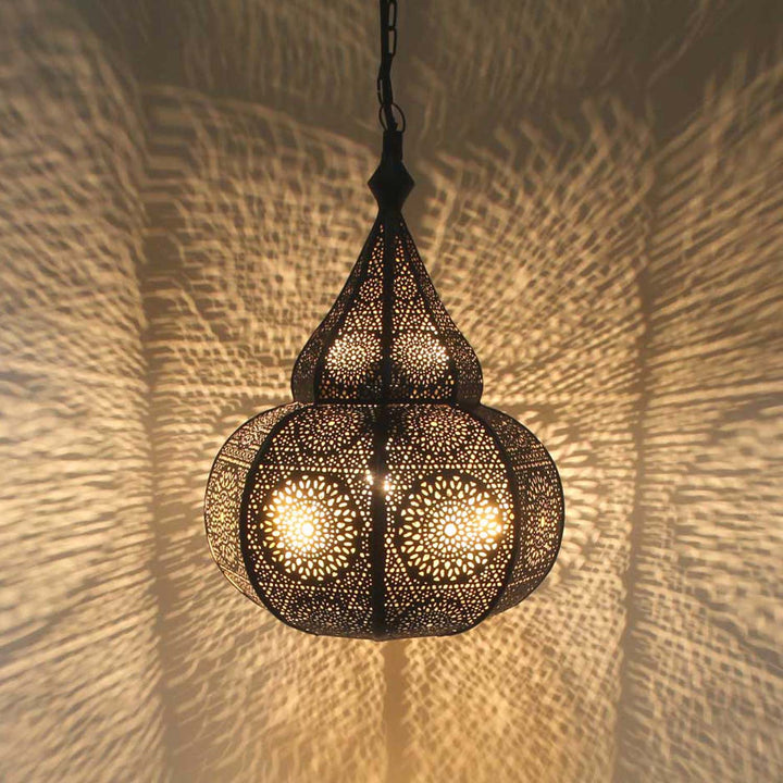Oosterse lamp Taza zwart
