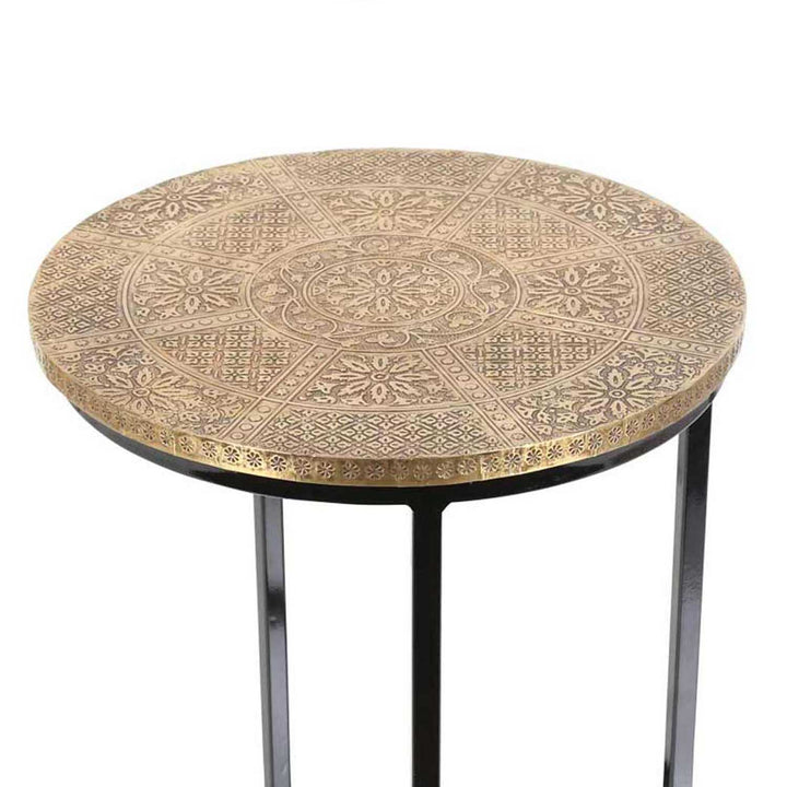 Table d'appoint orientale Hanane, lot de 3