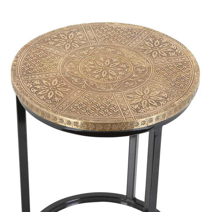 Table d'appoint orientale Hanane, lot de 3