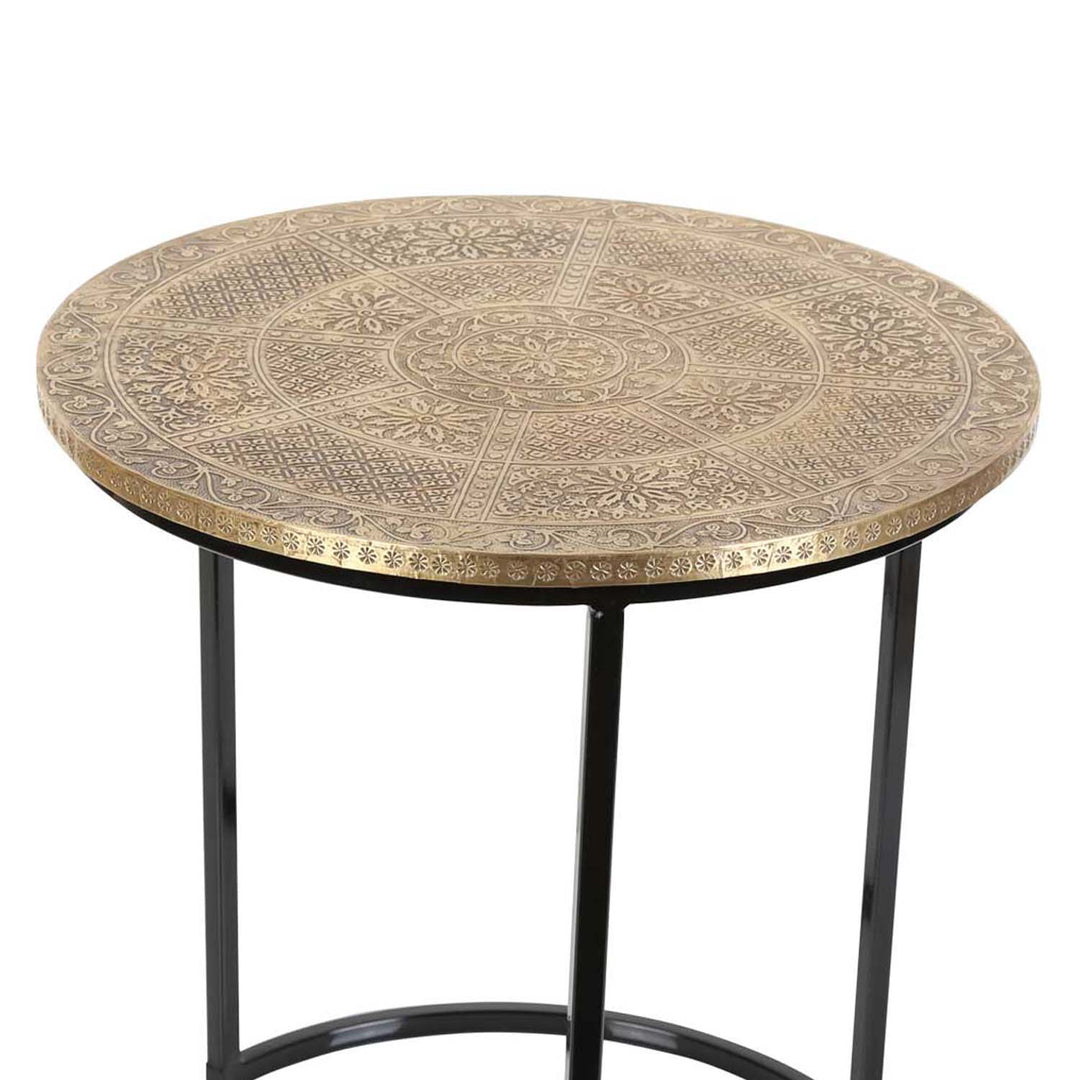 Table d'appoint orientale Hanane, lot de 3