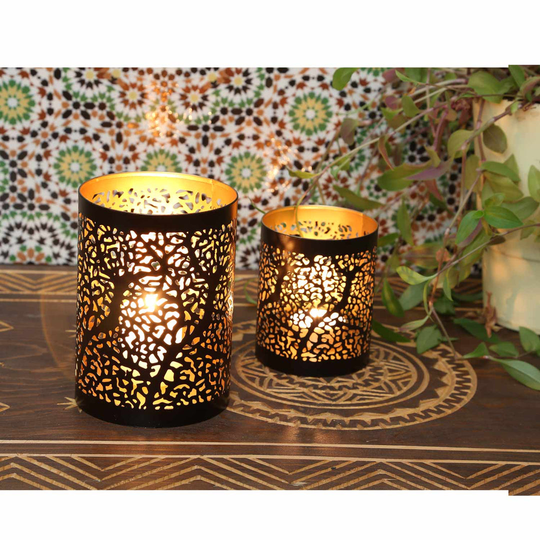 Lanterne orientale Ancône lot de 2